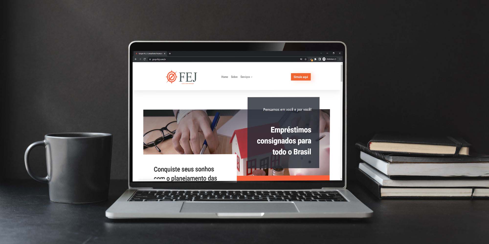 FEJ Consultoria Financeira Gestao de Trafego e site para pequenas empresas - FEJ - Consultoria Financeira