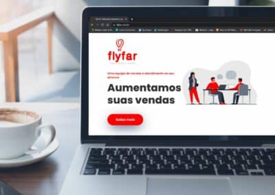 Case de sucesso Goma Digital Criacao de Site Flyfar 400x284 - Gestão de Redes Sociais para pequenas empresas