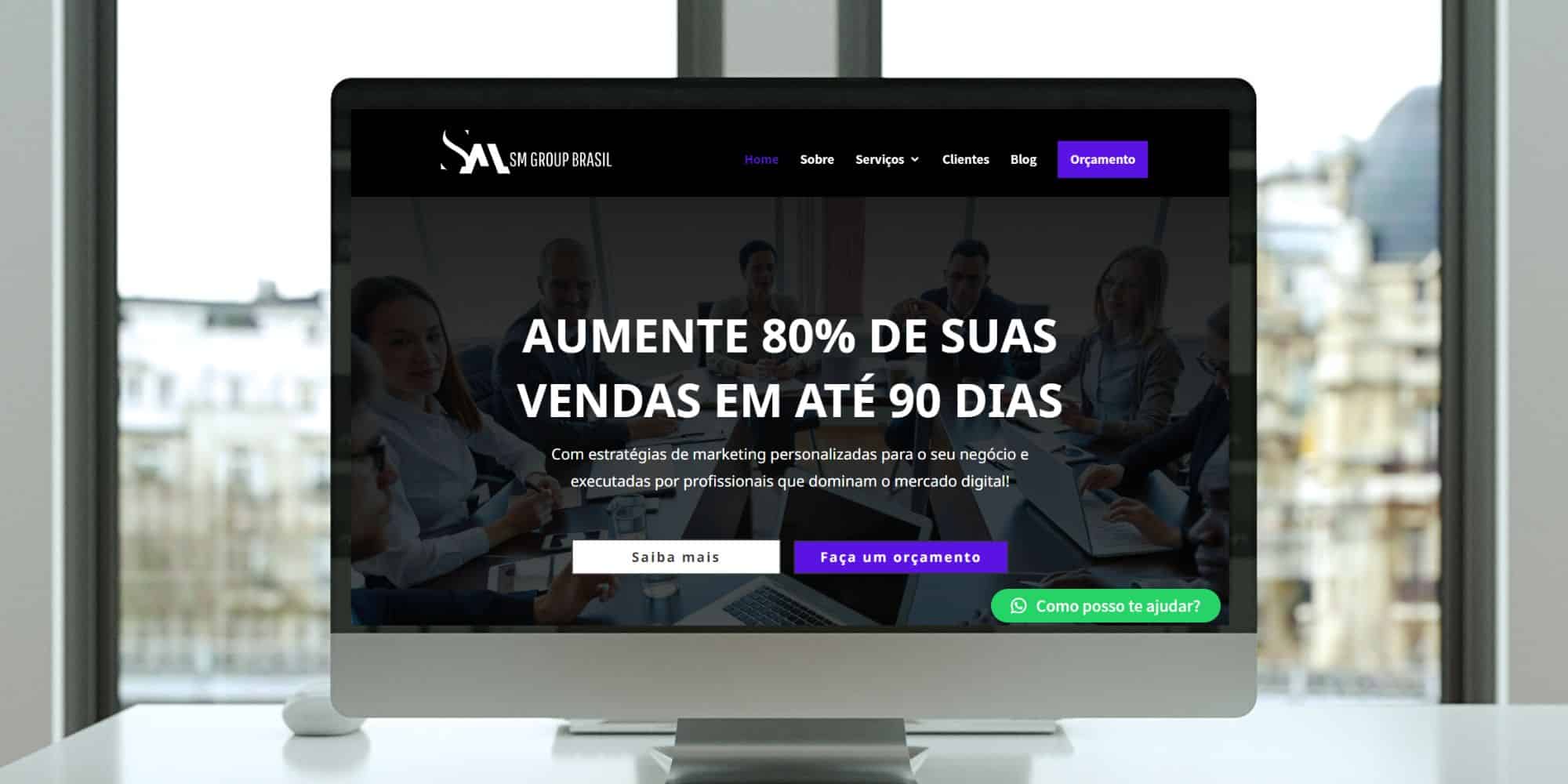 Case de sucesso Goma Digital Site SM Group 1 - SM Group Brasil